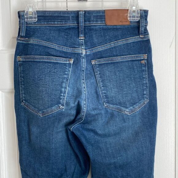 Madewell Curvy High-Rise‎ Skinny Jeans in Lanette Wash Size 25 NWOT - Picture 7 of 11